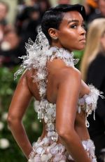 JANELLE MONAE at Met Gala Celebrating Sleeping Beauties: Reawakening Fashion in New York 05/06/2024