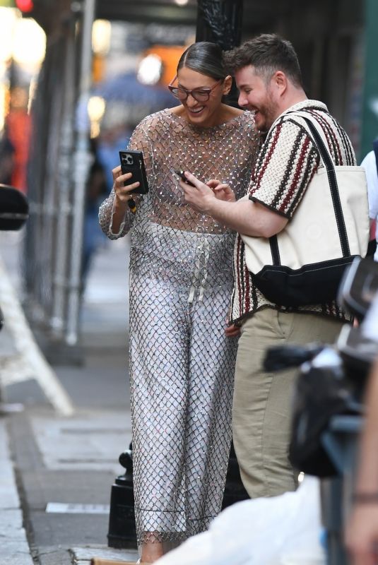JENNA LYONS Out with a Friend in New York 05/09/2024