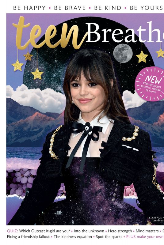 JENNA ORTEGA for Teen Breathe Magazine, May 2024