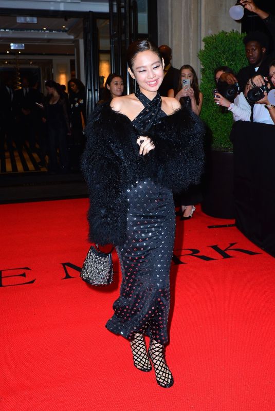JENNIE KIM  Arrives at a Met Gala Afterparty in New York 05/06/2024