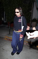 JENNIE KIM Leaves Giorgio Baldi in Los Angeles 05/28/2024