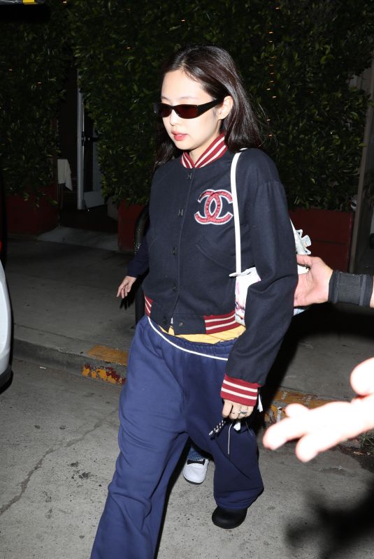 JENNIE KIM Leaves Giorgio Baldi in Los Angeles 05/28/2024