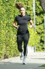 JENNIFER GARNER Out for Morning Jog in Brentwood 05/16/2024