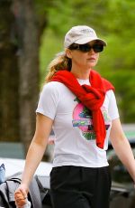 JENNIFER LAWRENCE Out with Her Son at a Park in New York 04/30/2024