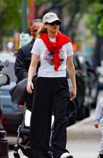 JENNIFER LAWRENCE Out with Her Son at a Park in New York 04/30/2024