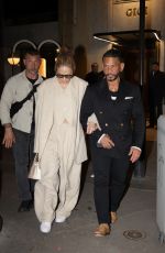JENNIFER LOPEZ and Benny Medina Out for Dinner at Gigi Manko in Paris 05/07/2024