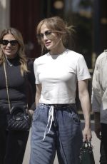 JENNIFER LOPEZ and LOREN RIDINGER Out and Abouit in Paris 05/10/2024
