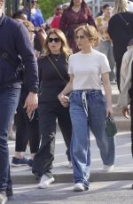 JENNIFER LOPEZ and LOREN RIDINGER Out and Abouit in Paris 05/10/2024