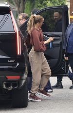 JENNIFER LOPEZ Arrives at a Dance Studio with Her Crew in Los Angeles 05/15/2024