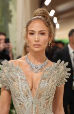 JENNIFER LOPEZ at Met Gala Celebrating Sleeping Beauties: Reawakening Fashion in New York 05/06/2024