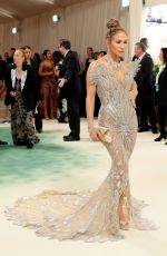 JENNIFER LOPEZ at Met Gala Celebrating Sleeping Beauties: Reawakening Fashion in New York 05/06/2024