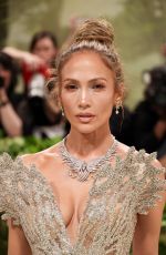 JENNIFER LOPEZ at Met Gala Celebrating Sleeping Beauties: Reawakening Fashion in New York 05/06/2024