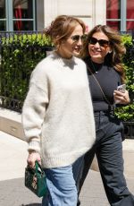 JENNIFER LOPEZ in An Oversized Outfit Out in Paris 05/10/2024