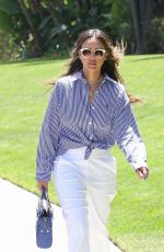 JESSICA ALBA Arrives at a Meeting in Beverly Hills 05/10/2024