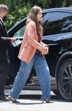 JESSICA ALBA Out with a Friend at San Vicente Bungalows in West Hollywood 05/09/2024