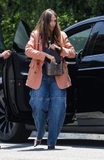 JESSICA ALBA Out with a Friend at San Vicente Bungalows in West Hollywood 05/09/2024