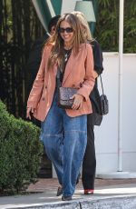 JESSICA ALBA Out with a Friend at San Vicente Bungalows in West Hollywood 05/09/2024
