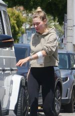 JESSICA HART Leaves a Facial Clinic in Beverly Hills 05/02/2024