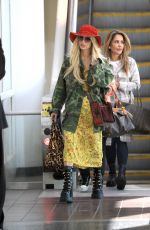 JESSICA SIMPSON Arrives in Los Angeles 04/30/2024