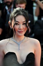 JESSICA WANG at Emilia Perez Red Premiere at 77th Cannes Film Festival 05/18/2024