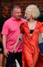 JESSIE BUCKLEY on the Set of The Bride of Frankenstein in New York 05/28/2024