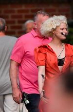 JESSIE BUCKLEY on the Set of The Bride of Frankenstein in New York 05/28/2024