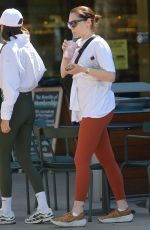 JESSIE J Out for Strawberry Smoothie After a Workout in Los Angeles 05/07/2024