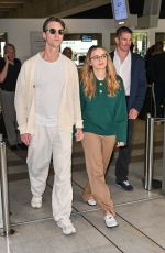 JOEY KING Arrives at Nice Airport 05/23/2024