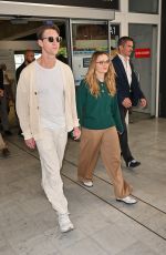 JOEY KING Arrives at Nice Airport 05/23/2024