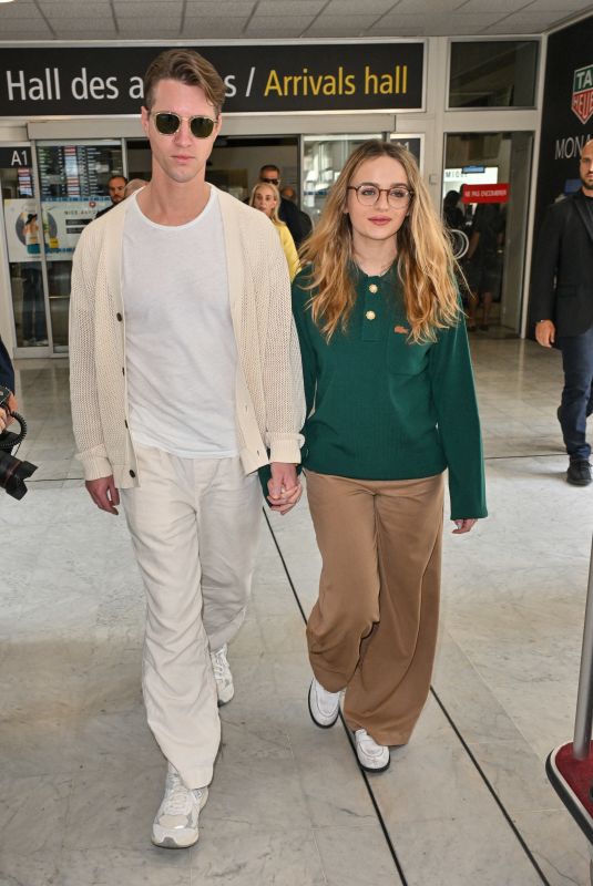JOEY KING Arrives at Nice Airport 05/23/2024