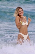 JOY CORRIGAN in Bikini at a Beach in Miami Beach 05/05/2024