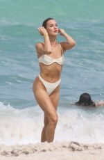 JOY CORRIGAN in Bikini at a Beach in Miami Beach 05/05/2024