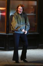 JULIANE MOORE and ELLEN BARKIN Out for Dinner in New York 05/13/2024