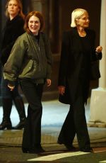 JULIANE MOORE and ELLEN BARKIN Out for Dinner in New York 05/13/2024
