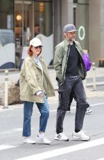 JULIANNE MOORE and Bart Freundlich Out in New York 05/03/2024