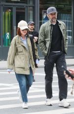 JULIANNE MOORE and Bart Freundlich Out in New York 05/03/2024