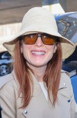 JULIANNE MOORE Arrives at Nice Airport 05/18/2024