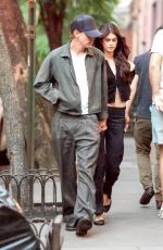 KAIA GERBER and Austin Butler Out for Dinner in New York 05/25/2024
