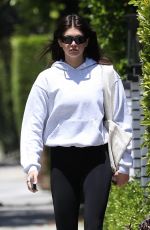 KAIA GERBER Heading to a Friend