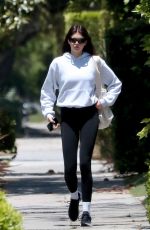 KAIA GERBER Heading to a Friend