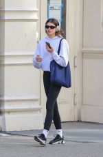 KAIA GERBER in a Sporty Outfit Out in New York 04/30/2024