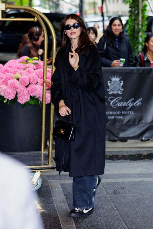 KAIA GERBER Out and About in New York 05/05/2024