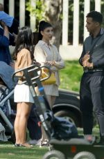 KALEY and BRIANA CUOCO on the Set of Based on a True Story in Los Angeles 05/29/2024