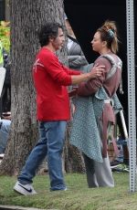 KALEY CUOCO on the Set of Based on a True Story, Season 2 in Los Angeles 05/11/2024