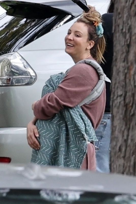 KALEY CUOCO on the Set of Based on a True Story, Season 2 in Los Angeles 05/11/2024