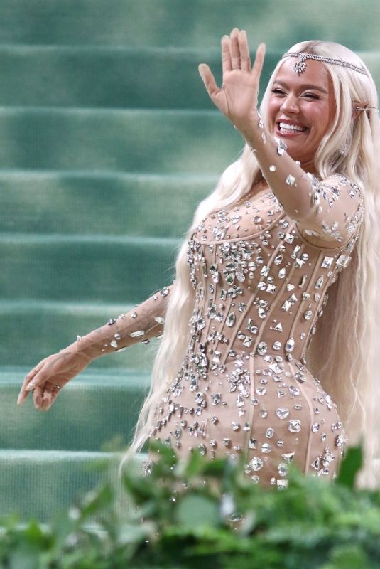 KAROL G at Met Gala Celebrating Sleeping Beauties: Reawakening Fashion in New York 05/06/2024