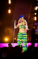 KAROL G Performs at Tiete Sports Center in Sao Paulo 05/11/2024