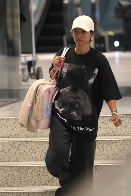 KARRUECHE TRAN Out and About in Los Angeles 04/30/2024