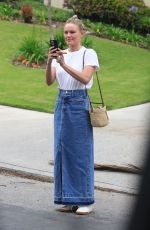 KATE BOSWORTH at a Gas Station in Los Angeles 05/02/2024