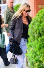 KATE MOSS Arrives at Her Hotel in New York 05/03/2024